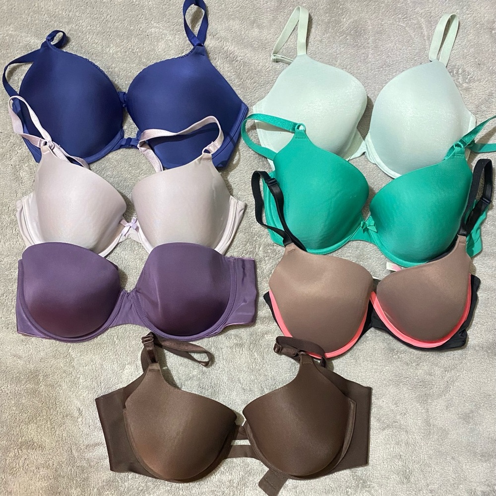 Victoria’s Secret/Pink Bra Bundle (34D)